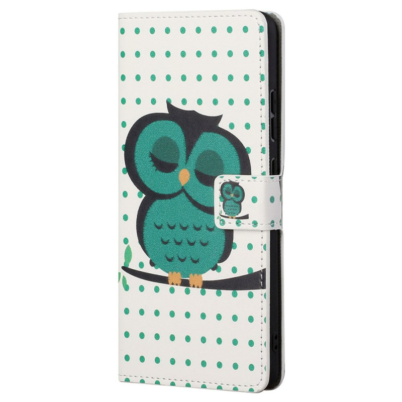 Moto G22 Case Sleeping Owl