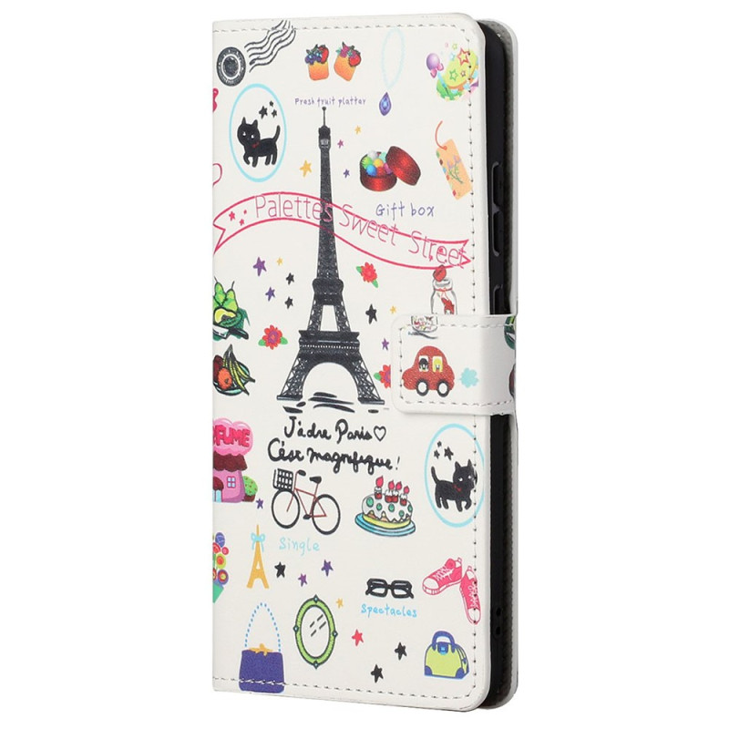 Moto G22 Case I Love Paris