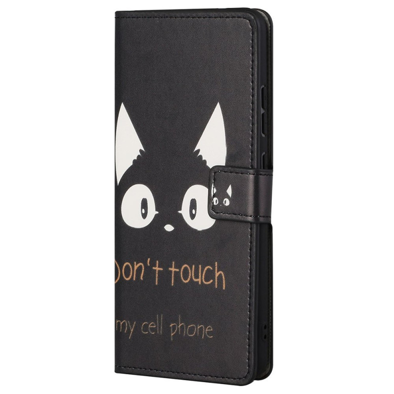 Moto G22 Don't Touch my Cell Phone Case