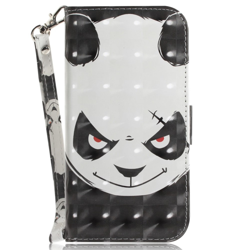 Moto G22 / E32s Angry Panda Strap Case
