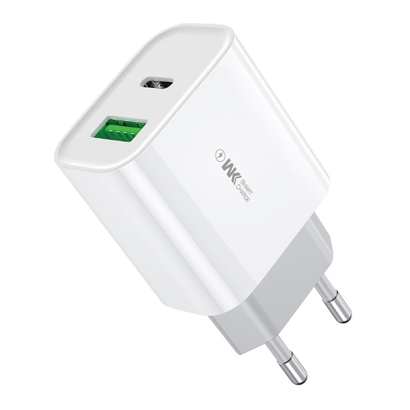 Charging Adapter with USB and USB-C Ports