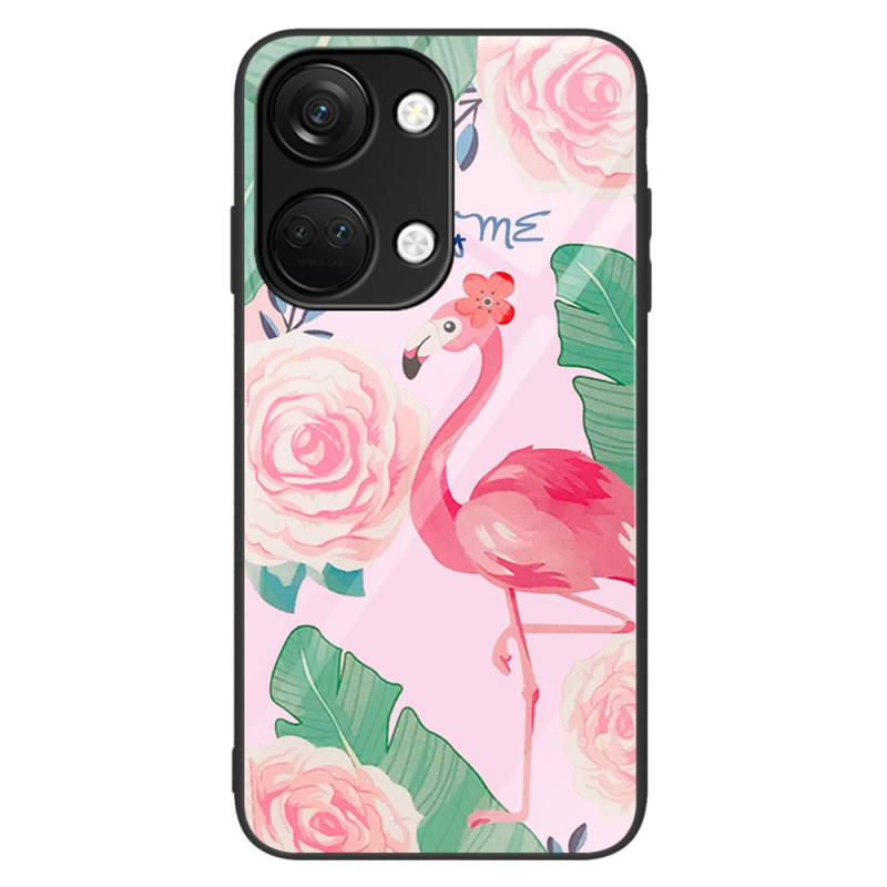 OnePlus
 Nord 3 5G Toughened Glass Pink Flamingo Case