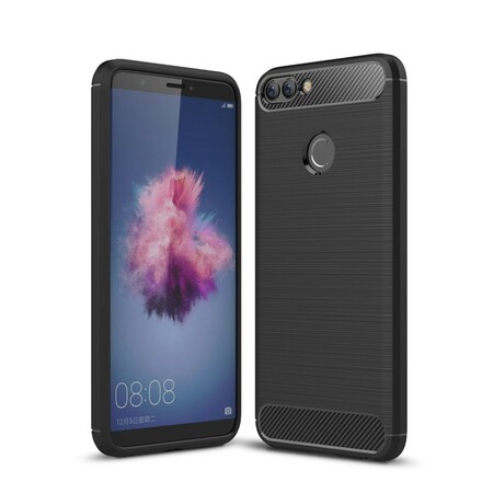 Huawei P Smart Brushed Carbon Fiber Case