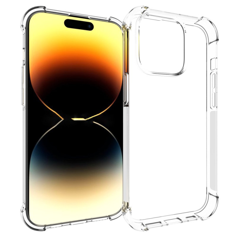 iPhone 15 Pro Clear Case with Reinforced Corners