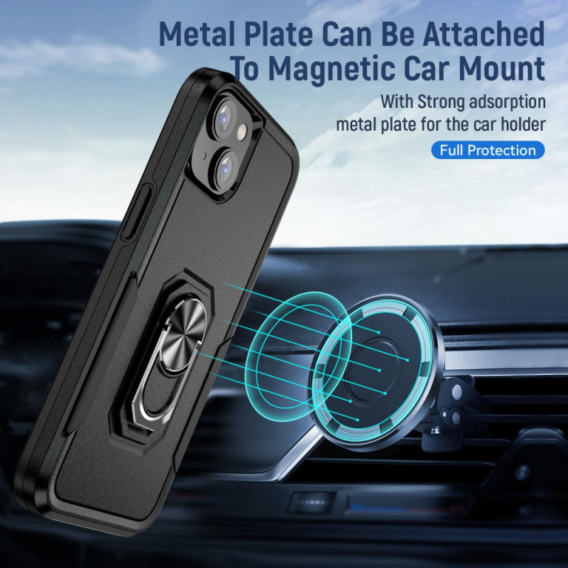 iPhone 15 Plus Case Stylish Support Ring - Dealy