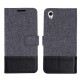 Sony Xperia L1 Muxma Fabric and Leather Effect Case