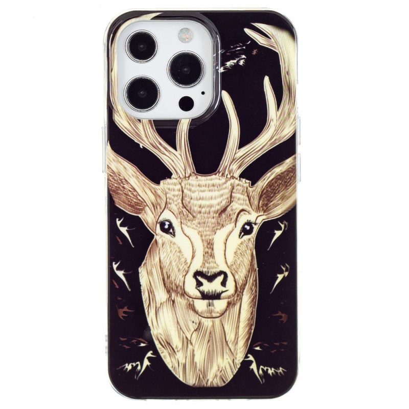 Case iPhone 15 Pro Fluorescent Deer