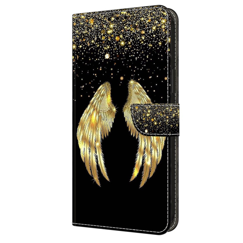 Case iPhone 15 Pro Golden Wings