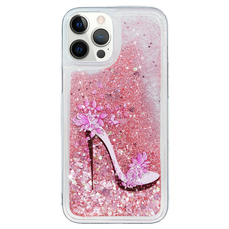 Case iPhone 15 Pro Glitter Pump