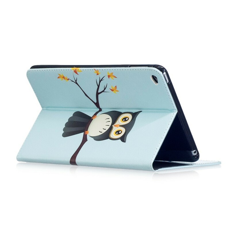 Cover iPad Mini 4 Hibou Because Sur La Branche
