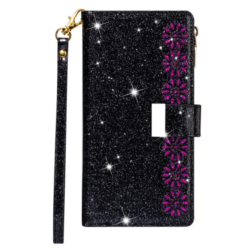 Case iPhone 15 Pro Max Glitter with Purse