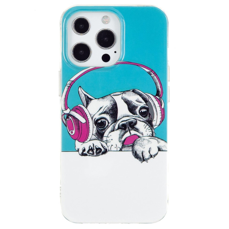 Case iPhone 15 Pro Max Fluorescent Dog