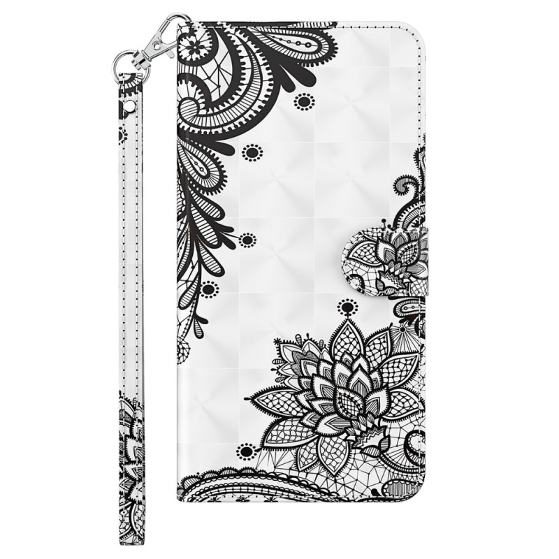 Case iPhone 15 Pro Max 3D Lace with Strap