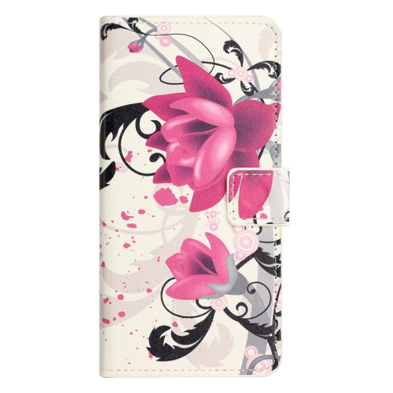 Case iPhone 15 Tropical Flowers