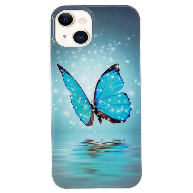 Case iPhone 15 Plus Fluorescent Butterflies