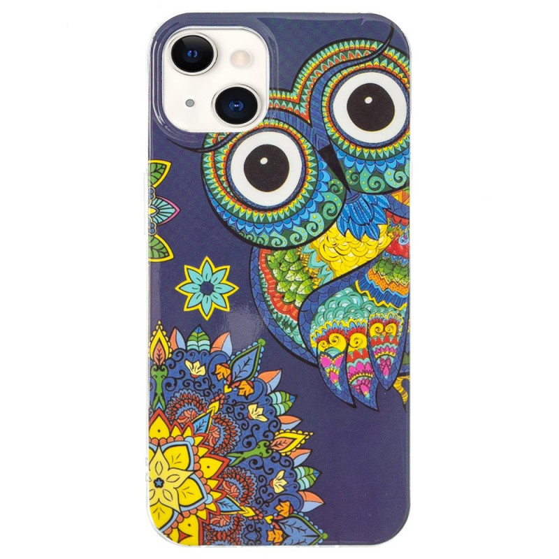 Case iPhone 15 Plus Fluorescent Owl