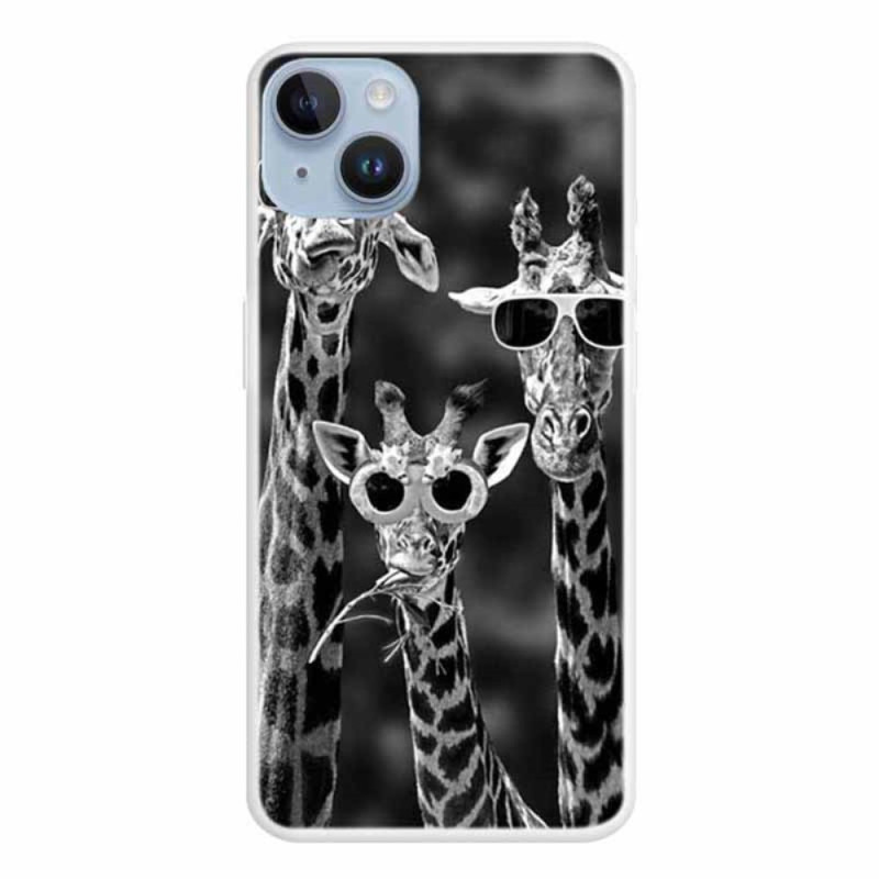 Case iPhone 15 Plus Giraffes Incognito