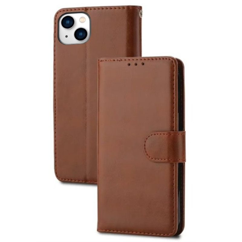 Case iPhone 15 Plus Simili Cuir Sobre