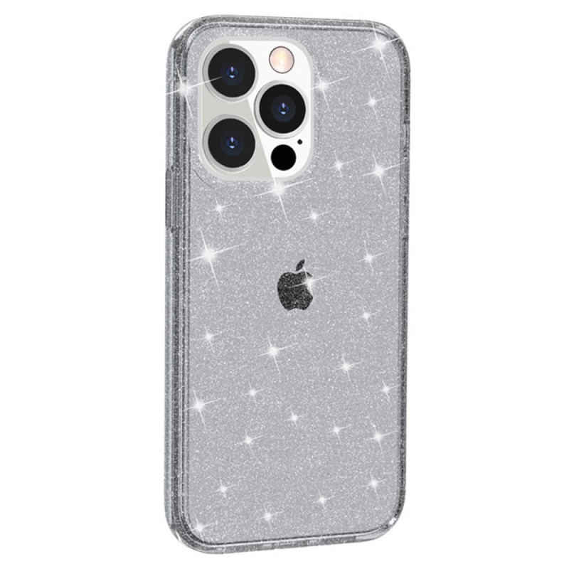 iPhone 15 Pro Case Translucent Glitter