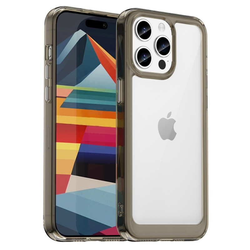 iPhone 15 Pro Case Acrylic Back and Silicone Edges