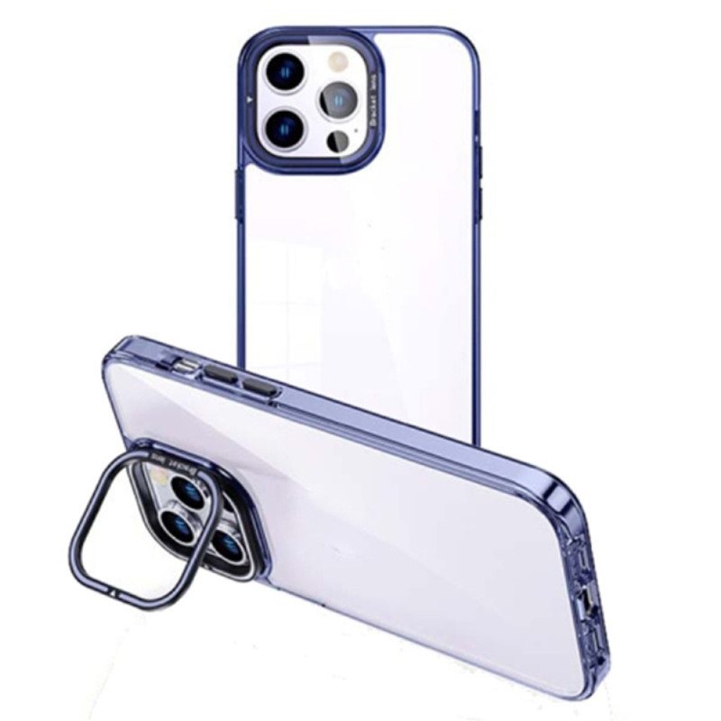 iPhone 15 Pro Transparent Case Frame Stand