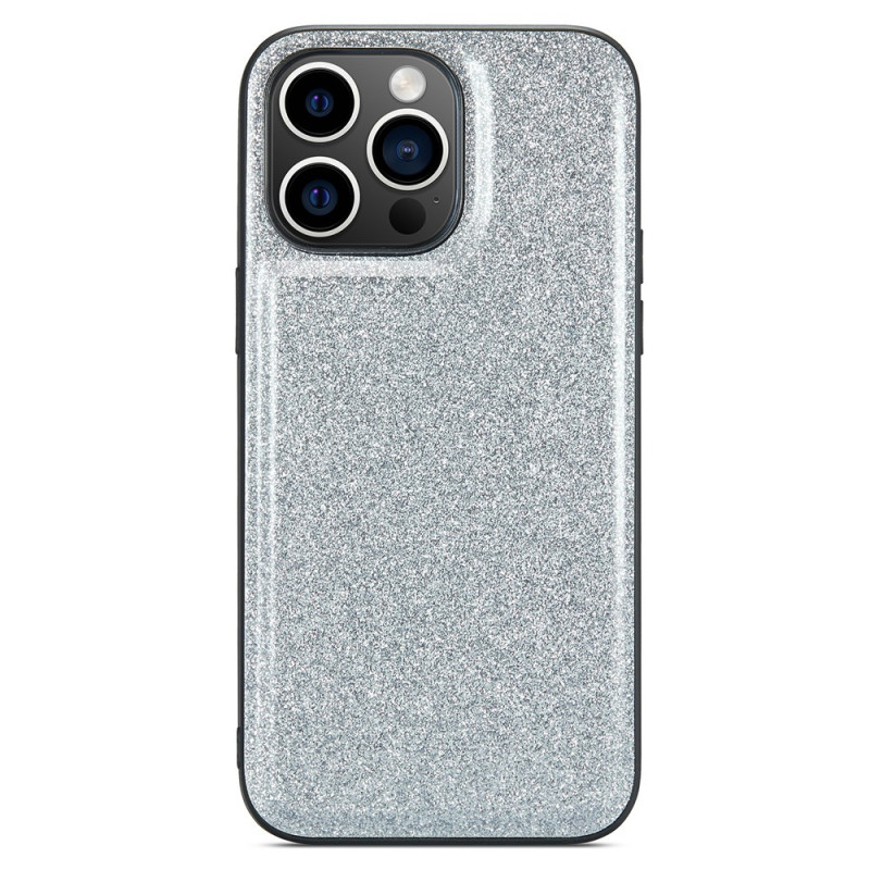 Glitter The
atherette iPhone 15 Case DG.MING