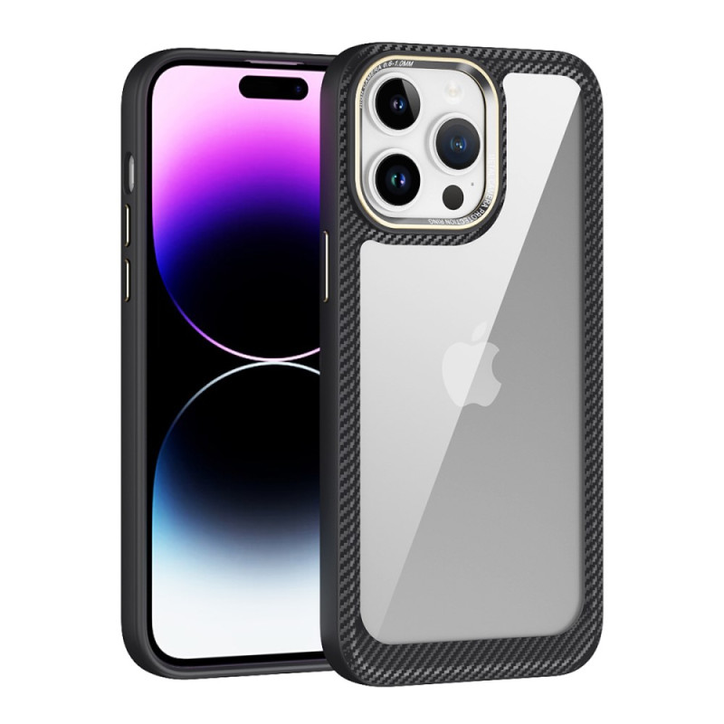 Case iPhone 15 Pro Max Transparent Coloured Edges