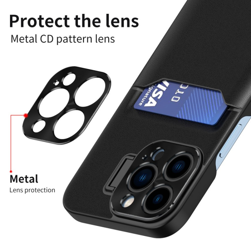 Case iPhone 15 Pro Max Camera Frame Support and Card Holder - Dealy