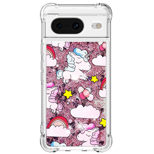 Google Pixel 8 Unicorn Glitter Case