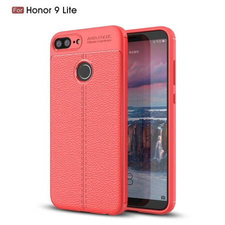 Cover Huawei Honor 9 Lite Leather Effect Lychee Double line