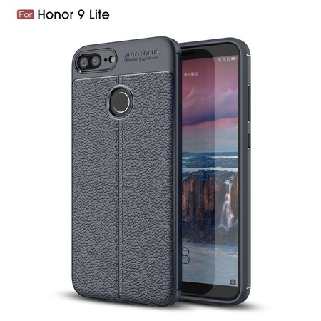 Cover Huawei Honor 9 Lite Leather Effect Lychee Double line