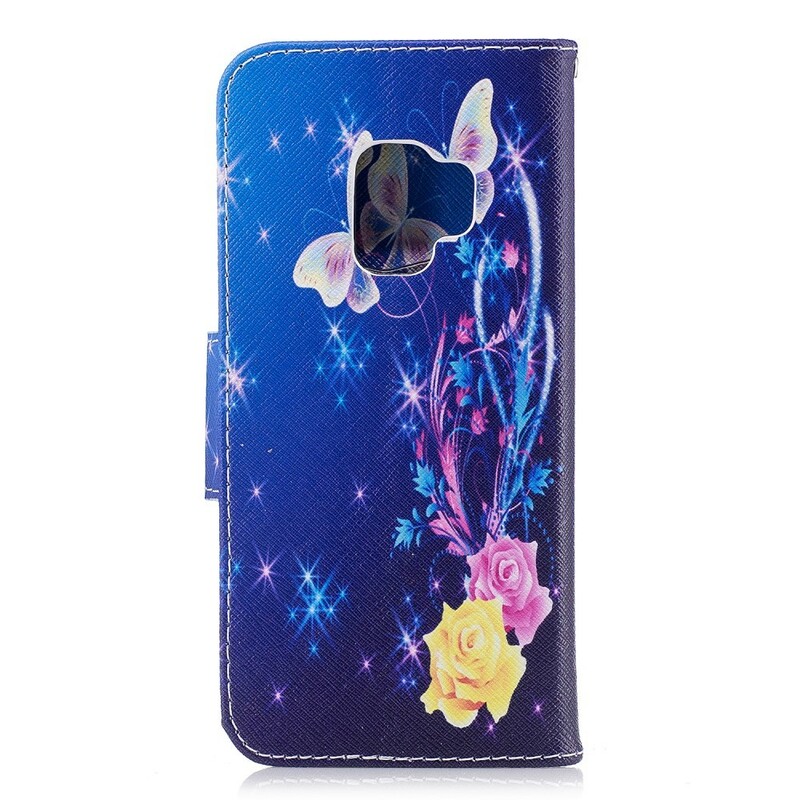 Samsung Galaxy S9 Case Butterflies In The Night