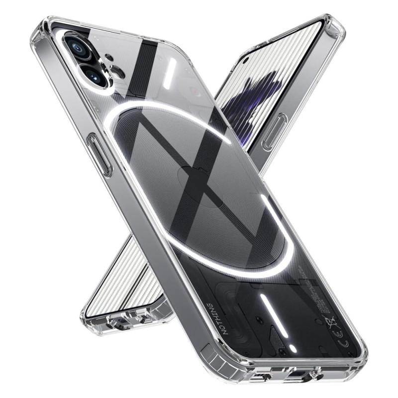 Nothing Phone Cover (2) Transparent Anti-aging