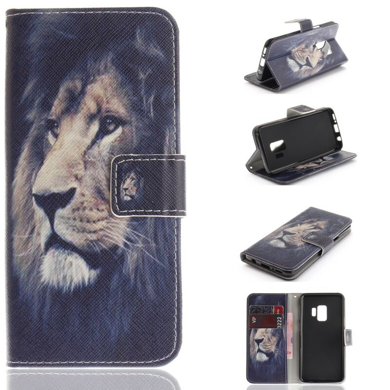 Cover Samsung Galaxy S9 Dreaming Lion