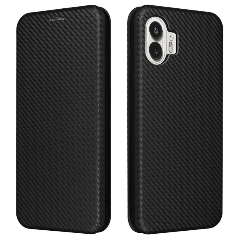 Flip Cover Nothing Phone (2) Carbon Fibre