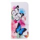 Samsung Galaxy S9 Plus Case Painted Butterflies and Flowers Samsung Galaxy S9 Plus Case Painted Butterflies and Flowers