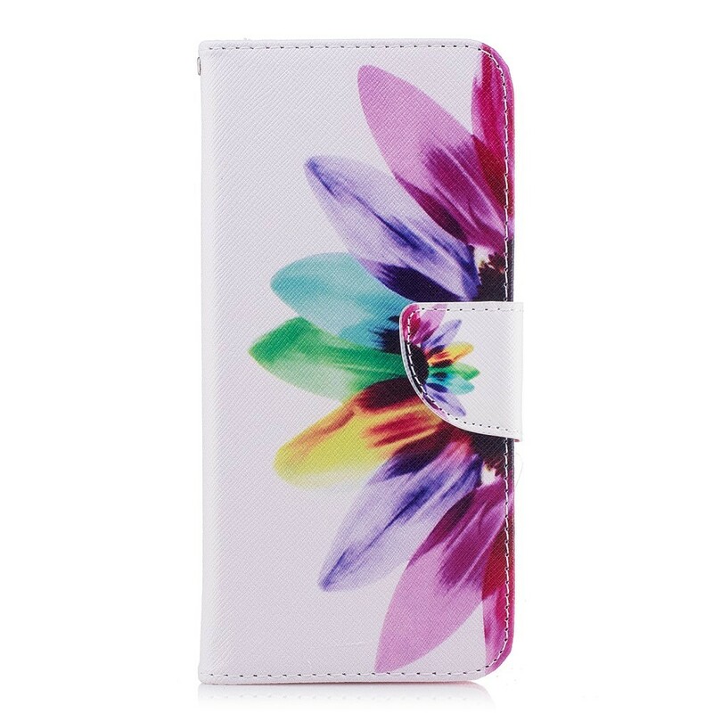 Cover Samsung Galaxy S9 Plus Fleur Aquarelle