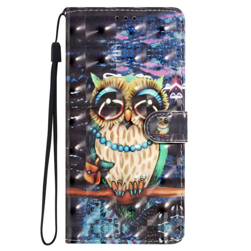 Sony Xperia 5 V Owl Case with Lanyard