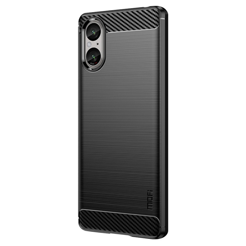 Sony Xperia 5 V Brushed Carbon Fibre Case MOFI