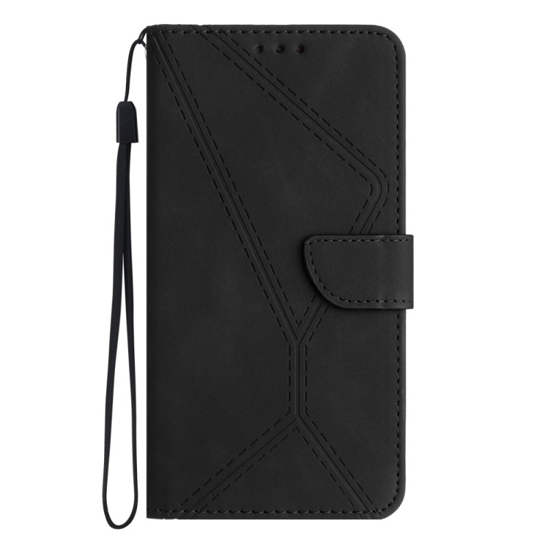 Xiaomi Redmi 12 5G / Poco M6 Pro 5G Lanyard Case Lines and Dots