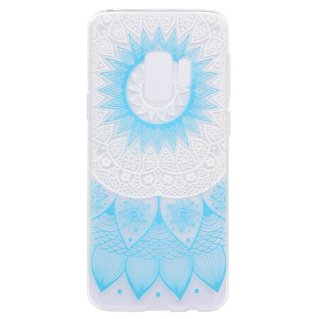Samsung Galaxy S9 Plus Transparent Mandala Color Case