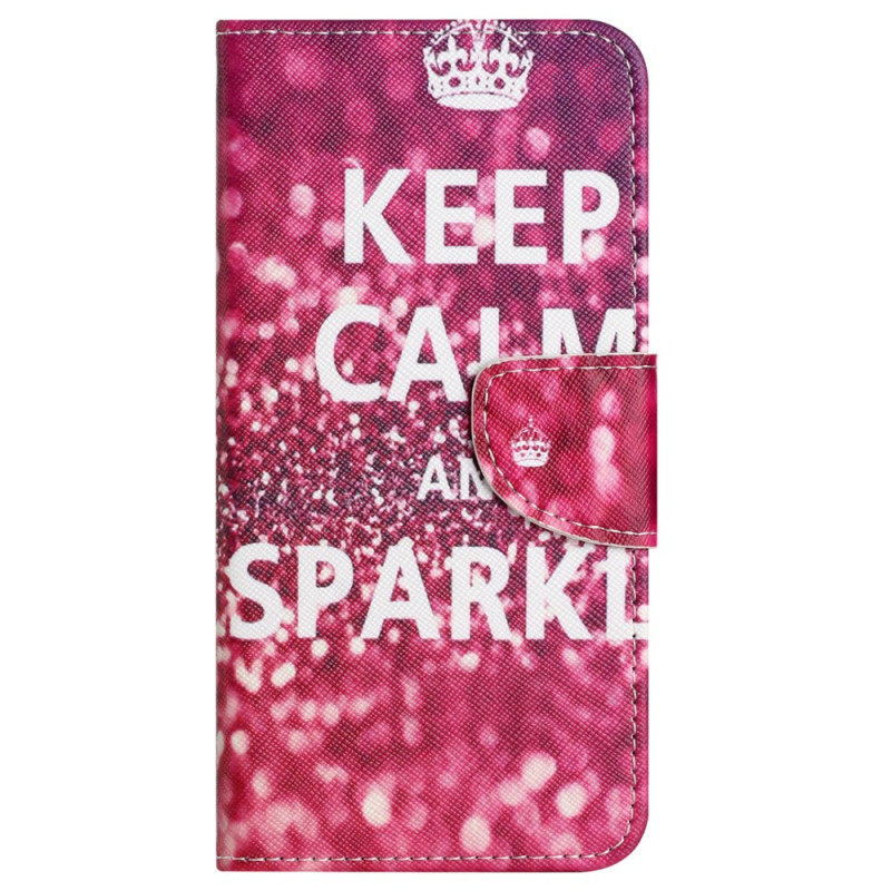 Samsung Galaxy S23 FE Case Keep Calm and Sparkle