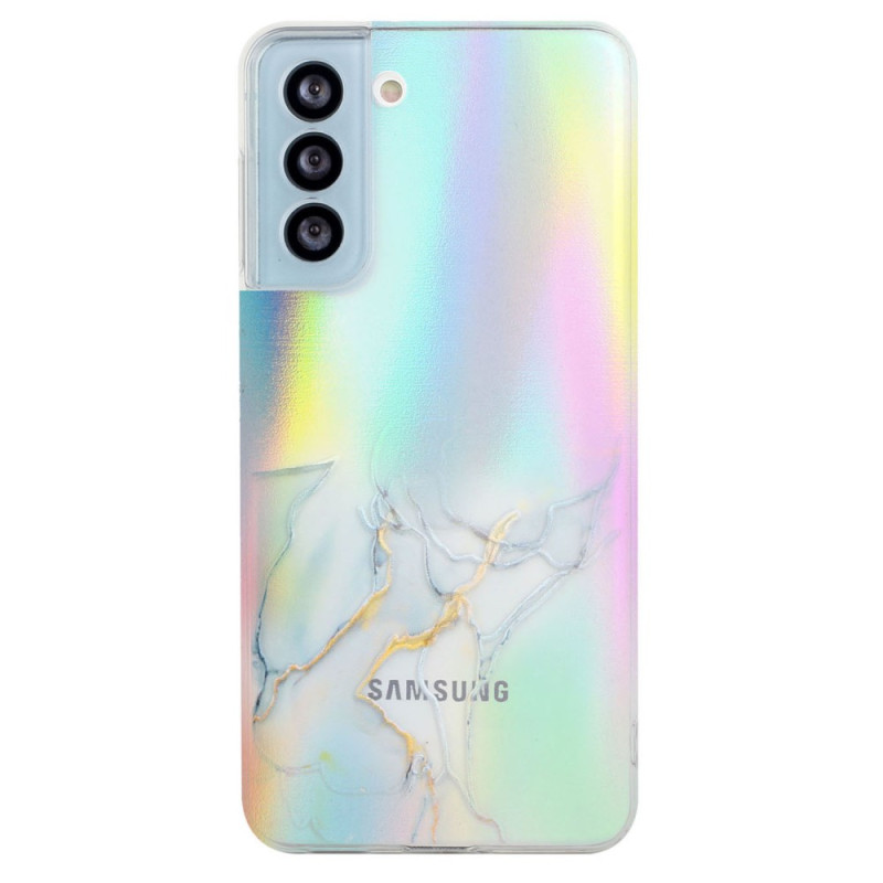 Samsung Galaxy S23 FE Marble Art Laser Effect Case