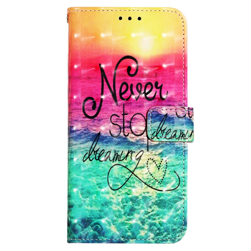 Samsung Galaxy S23 FE Never Stop Dreaming Strap Case