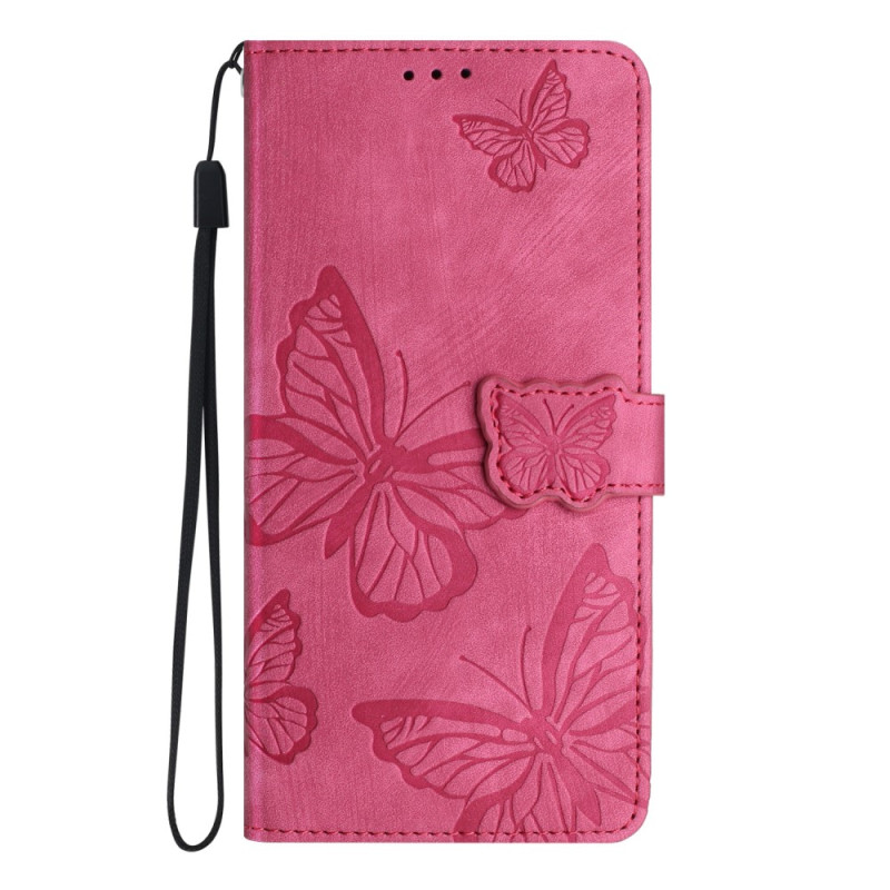 Case Samsung Galaxy S23 FE Butterflies in Flight with Strap