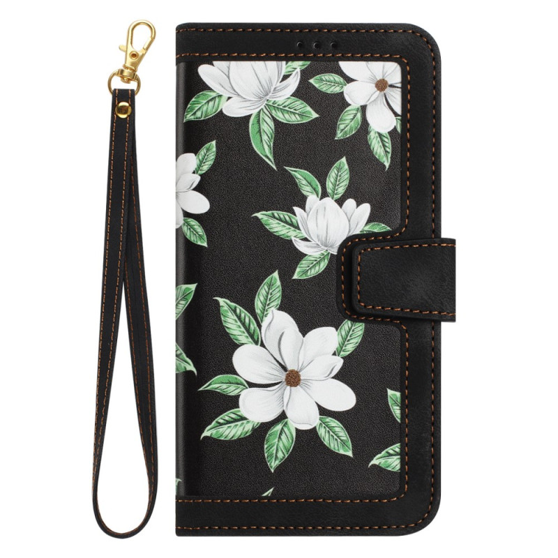 Samsung Galaxy S23 FE Flower Strap Case