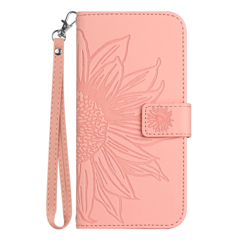 Samsung Galaxy S23 FE Sunflower Lanyard Case