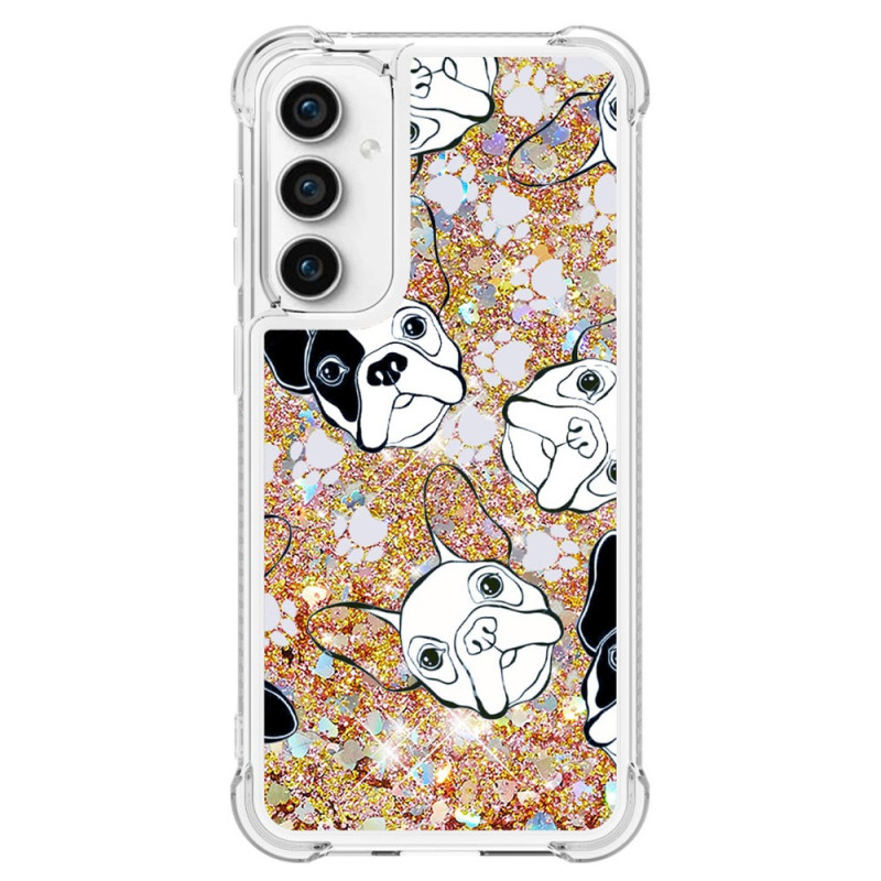 Samsung Galaxy S23 FE Glitter Dog Case