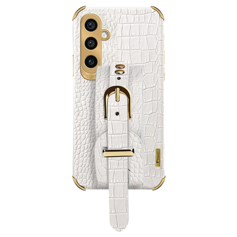Samsung Galaxy S23 FE Crocodile Style Case with Support Strap