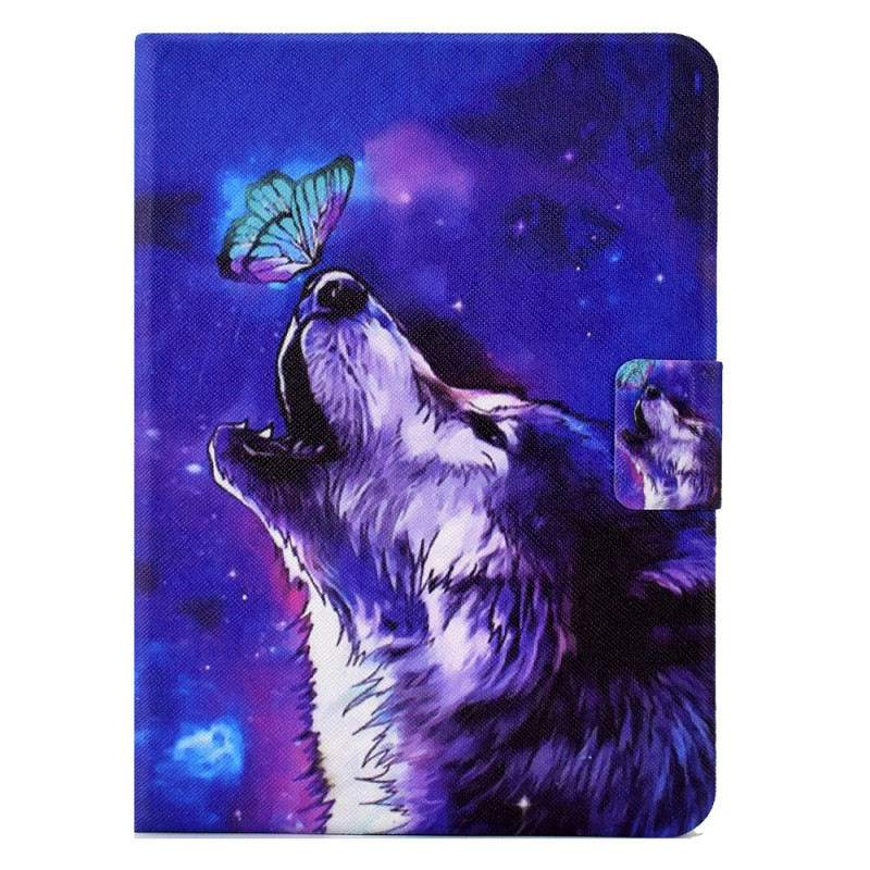 Kindle Paperwhite 5 Case (2021) Wolf and Butterfly